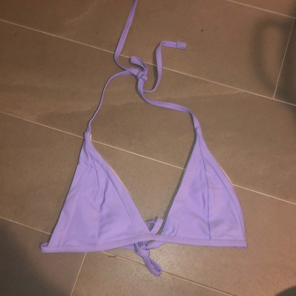 Lavender triangle bikini💜